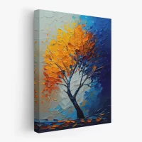 MOCKUP 2 - Side Canvas two tone tree