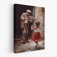 MOCKUP 2 - Side Canvas violin man